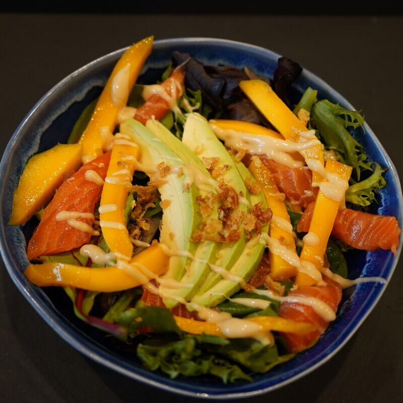Mango Salmon Salad