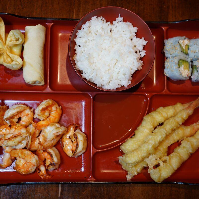 shrimp bento