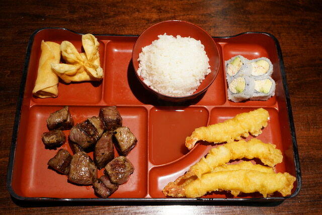 Steak bento