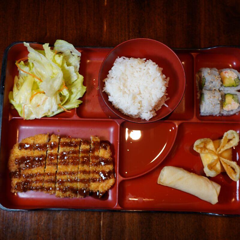 lunch chicken Katsu Bento