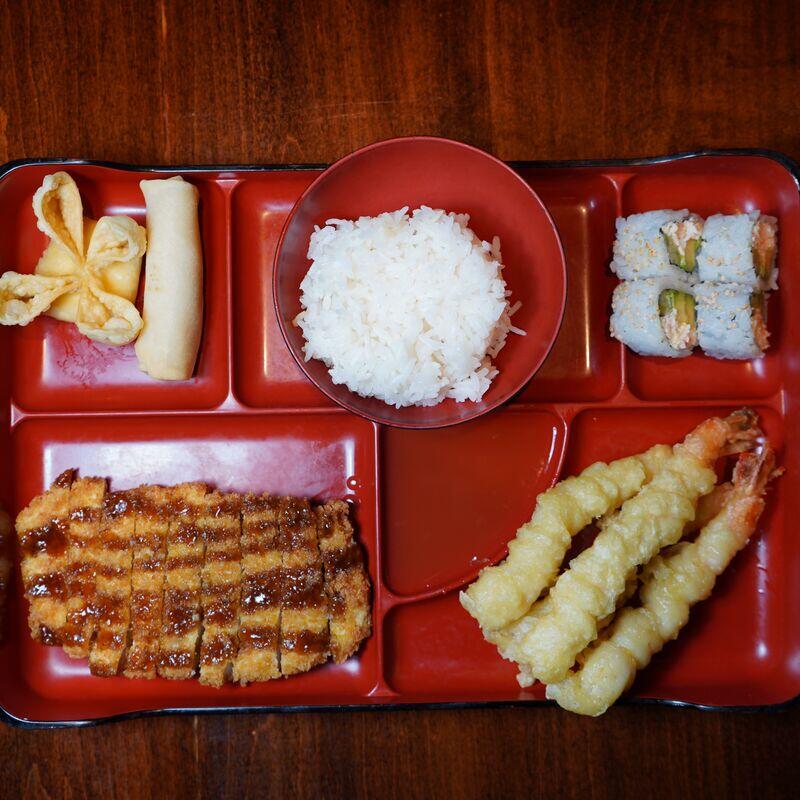 Chicken Katsu bento box 