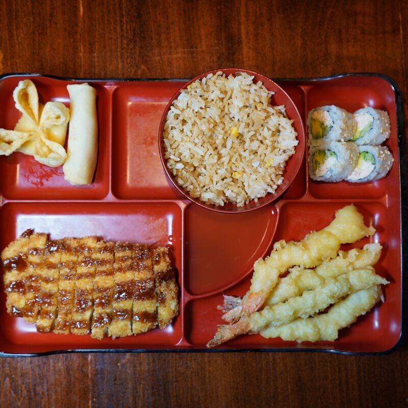 Pork Katsu bento box