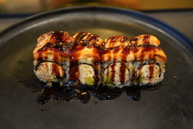 Baked Salmon Roll